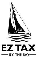 The logo of EZ Tax by the BAy